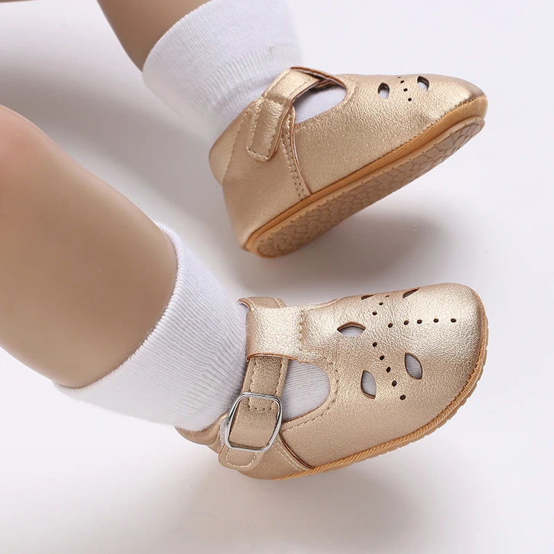 Bequeme Lauflernschuhe für Kleinkinder, lässige Krippenschuhe, weiche Gummisohle, für den täglichen Gebrauch, für Neugeborene, Jungen und Mädchen, 0–18 Monate – Detail 4
