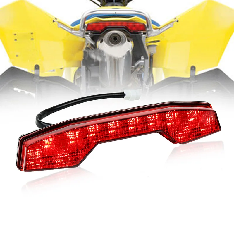 

Smoke/Red LED Tail Brake Light For 2006 2007 2008 2009 Suzuki LTR 450 LTR-450 LT-R450 Quadracer Motorcycle ATV