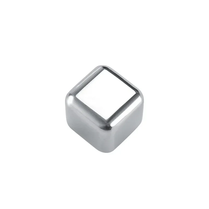 Stainless Steel Ice Cubes, Reusable Chilling Stones for Whiskey Wine, Keep Your Drink Cold Longer, SGS Test Pass