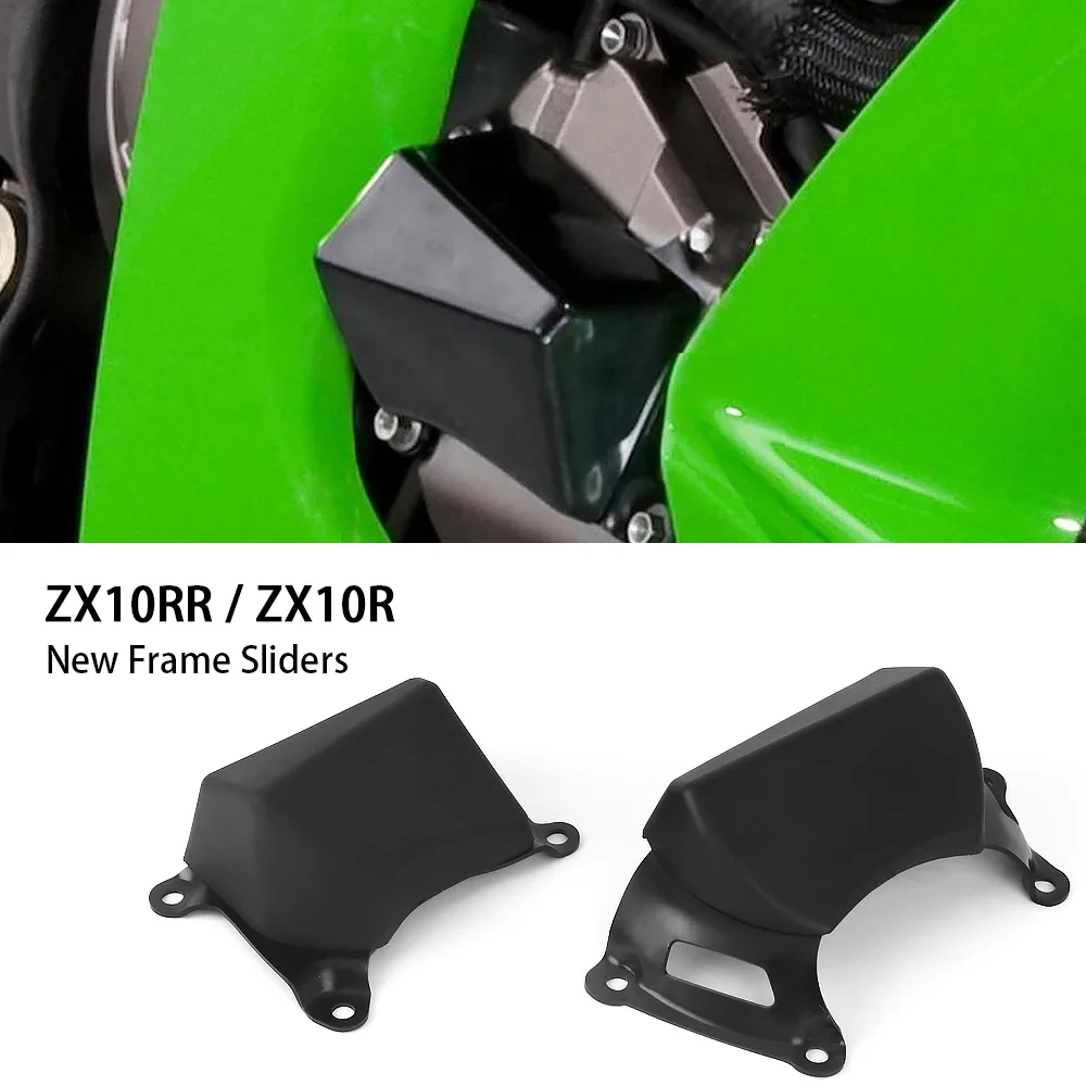 

Motorcycle Accessories ZX10R ZX10RR Engine Cover Black Set Protection Engine Guard For Kawasaki Ninja ZX-10R ZX-10RR ZX 10R 10RR