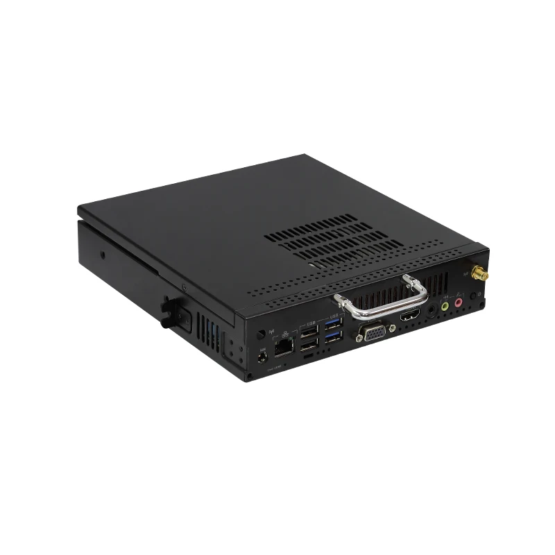 

Wifi 4G GSM intel i3 4000M barebone embedded computer fanless mini OPS pc 4k for school education