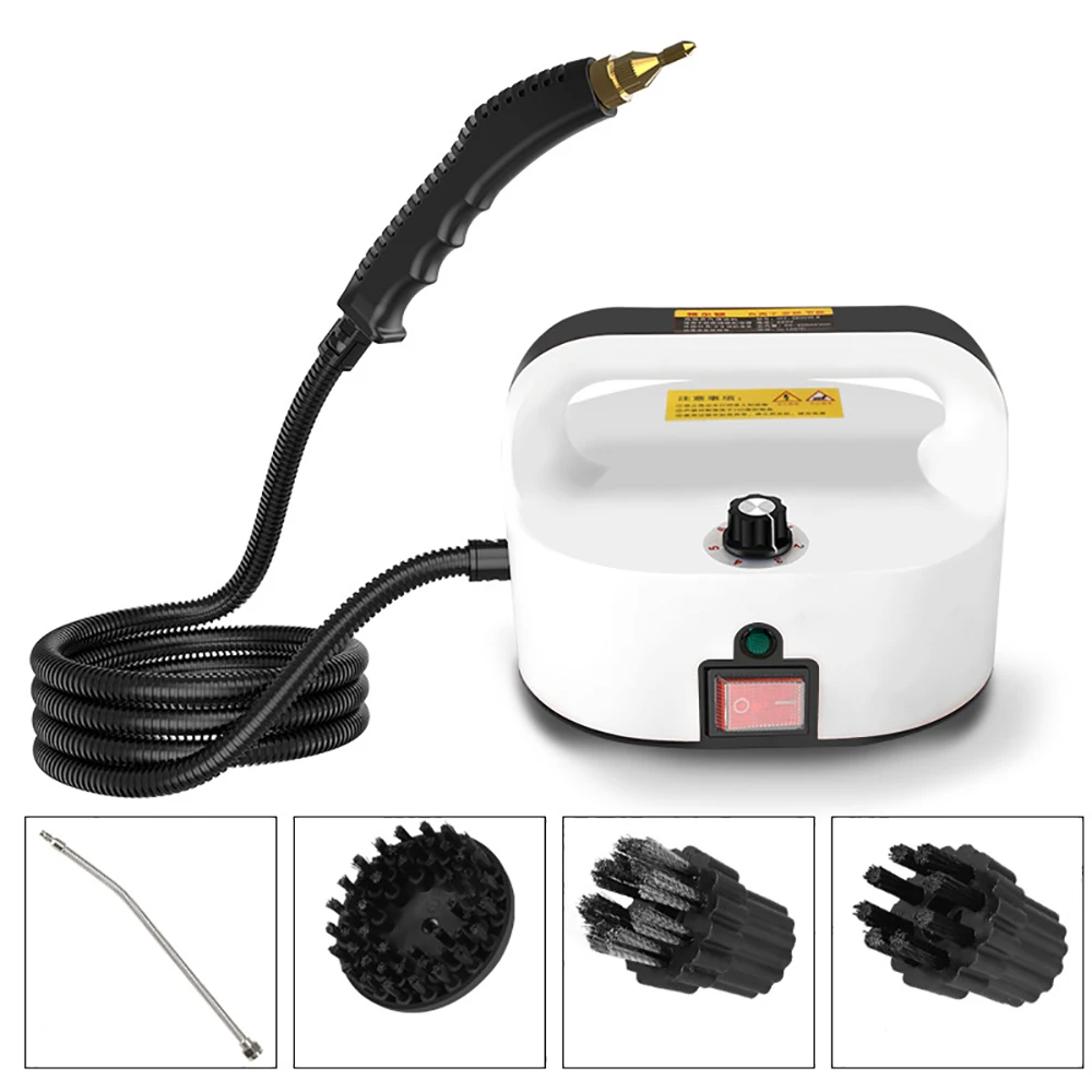 

Electric Portable Steam Cleaner High Pressure High Temperature Steamer Powerful Multifunction Steam Cleaning Machine 2500W