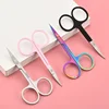 Stainless Steel Eyebrow Scissor Makeup Eyelash Trimmer Facial Hair Remover Manicure Scissor Nose Hair Tool Beauty Mini Scissors 1