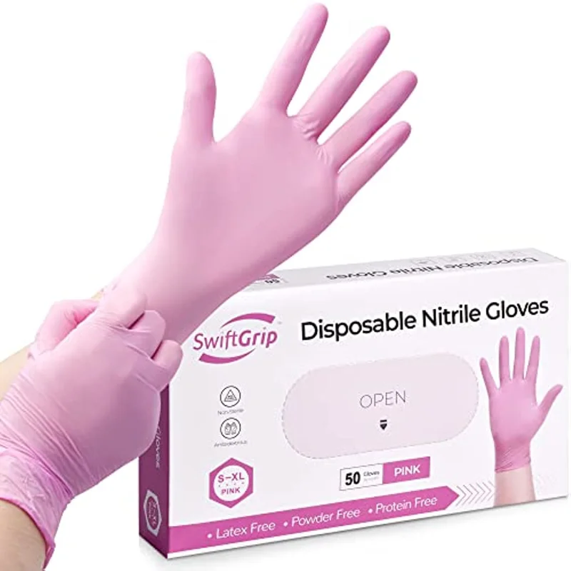 Gants De Protection Industriels Longs - 60 Cm - Antiacide, Huile, Latex - Noirs
