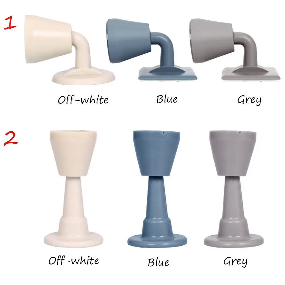 1PC Silicone Door Stopper Mute Non-punch Stopper Wall Absorption Door Plug Anti-bump Holder Gear Gate Resistance Stop