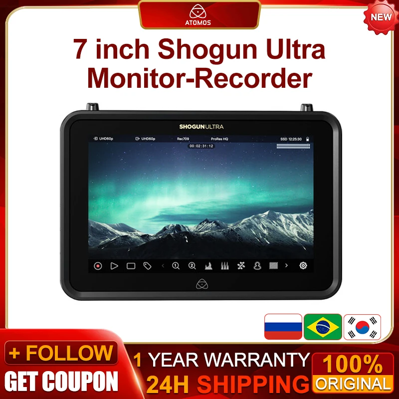 Presale For Atomos Shogun Ultra 7" Monitor-Recorder