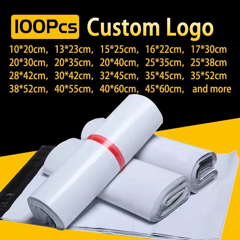 Courier Bags To Pack Products Shipping Mailing Letter Envelope Sending Package for Small Businesses Plastic Pouch Poly Mailer 100pcs plastic shipping envelope flamingo printed courier bag self sealing adhesive mailing bags waterproof gift pouches 5 sizes