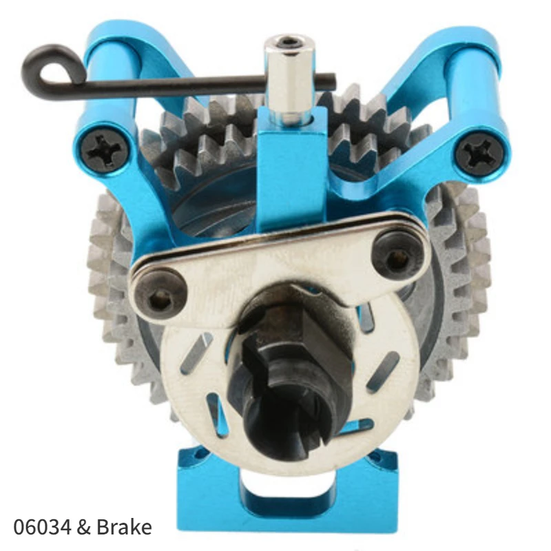 HSP 02076/06034 Metal Gear Two Speed Transmission Assembly For 1