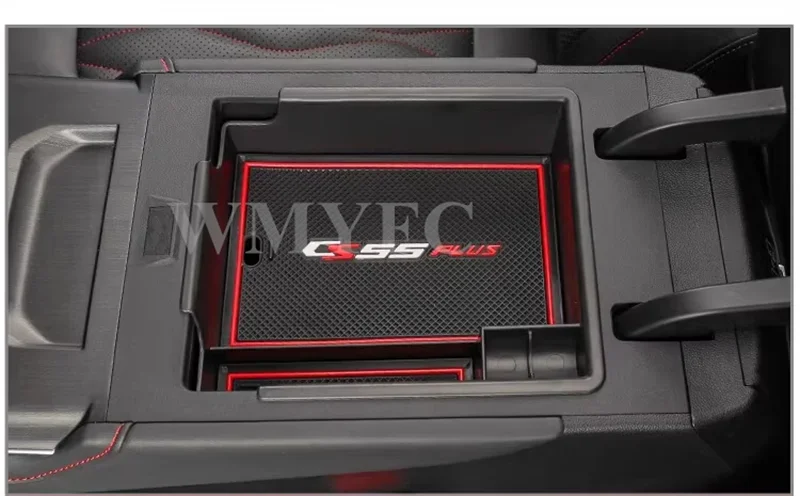 Car Armrest Box Interlayer Storage Box Accessories 1pc for Changan CS55 PLUS