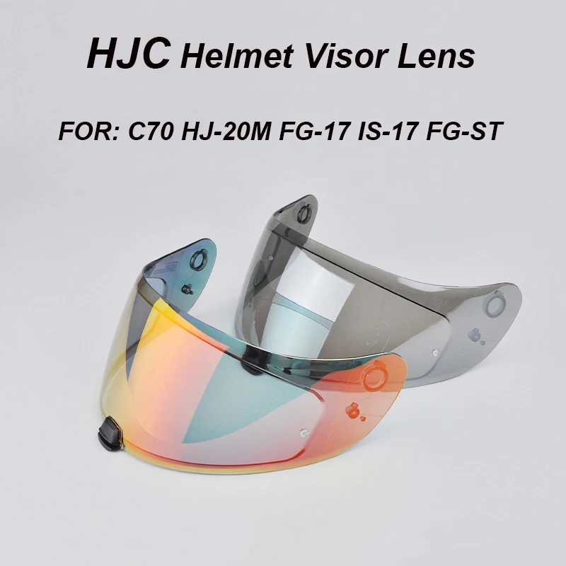 Hjc Hj-20M Casco Visiera Lente Casco Hjc C70 Is-17 Fg-17 Fg-Stfull Face Helmetaccessori Moto Capacete Para Moto Parabrezza
