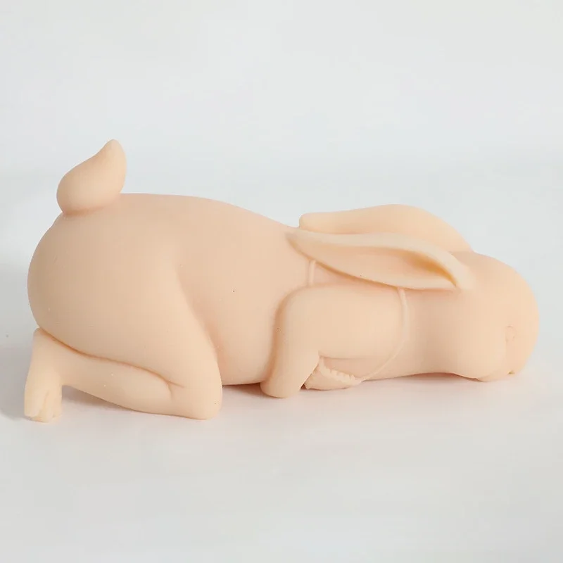 Male Masturbation Sex Toy 0.5kg Rabbit Model Realistic Vaginal Channel Adult Male Masturbator Pussy Can Be Inserted