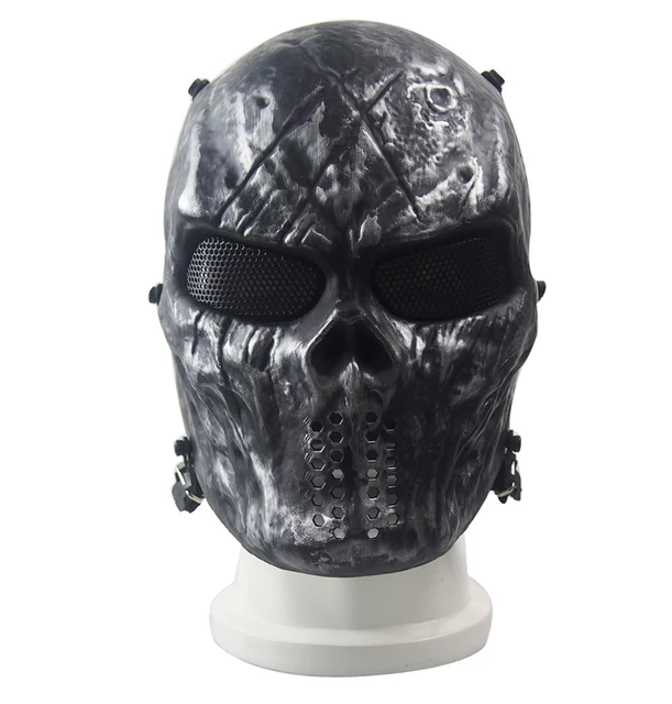 Desert Airsoft-Masque de protection intégral crâne pour