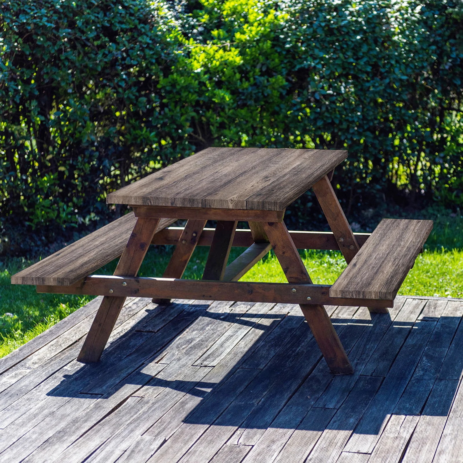 Waterproof Polyester Picnic Table Cover Set