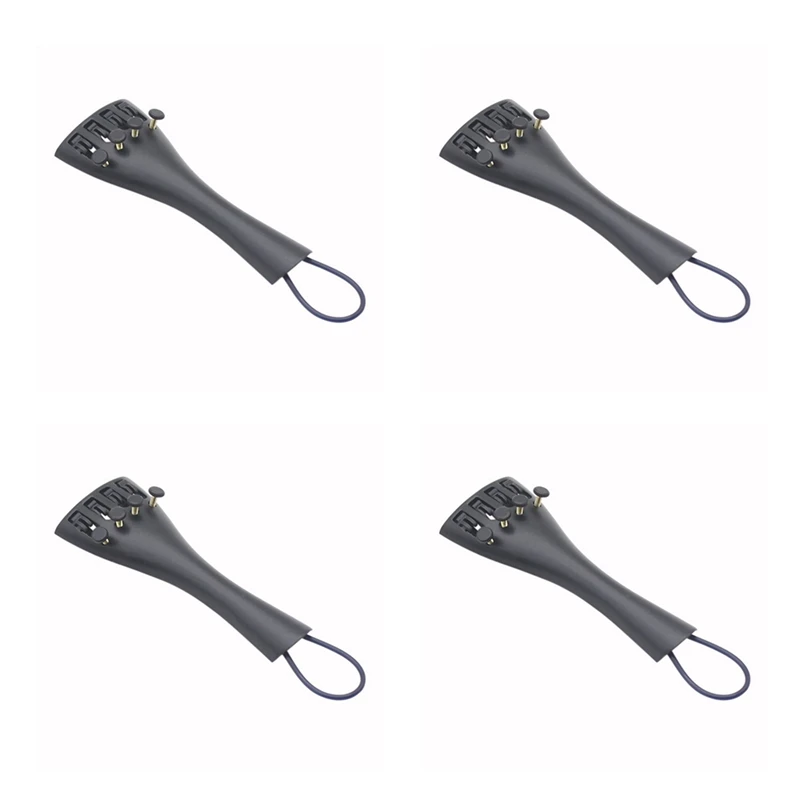

4 шт. 3/4 4/4 Скрипка в стиле голл с 4 шт. Tailgut Tailcord 4 тонкие тюнеры алюминиевый сплав прочный