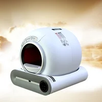 Smart Cat Litter Box, Automatic Self-Clean with APP Control, Large Enclosed Odor-Free Cat Toilet 5