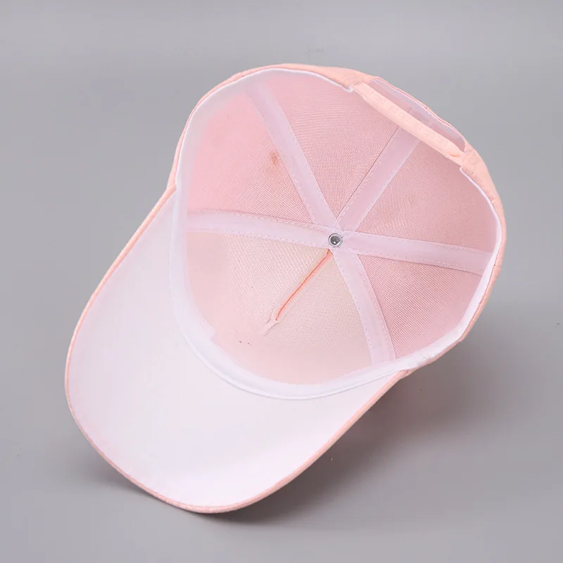 Colorful Rhinestone Butterfly Baseball Cap Trendy Sun Hats For Women