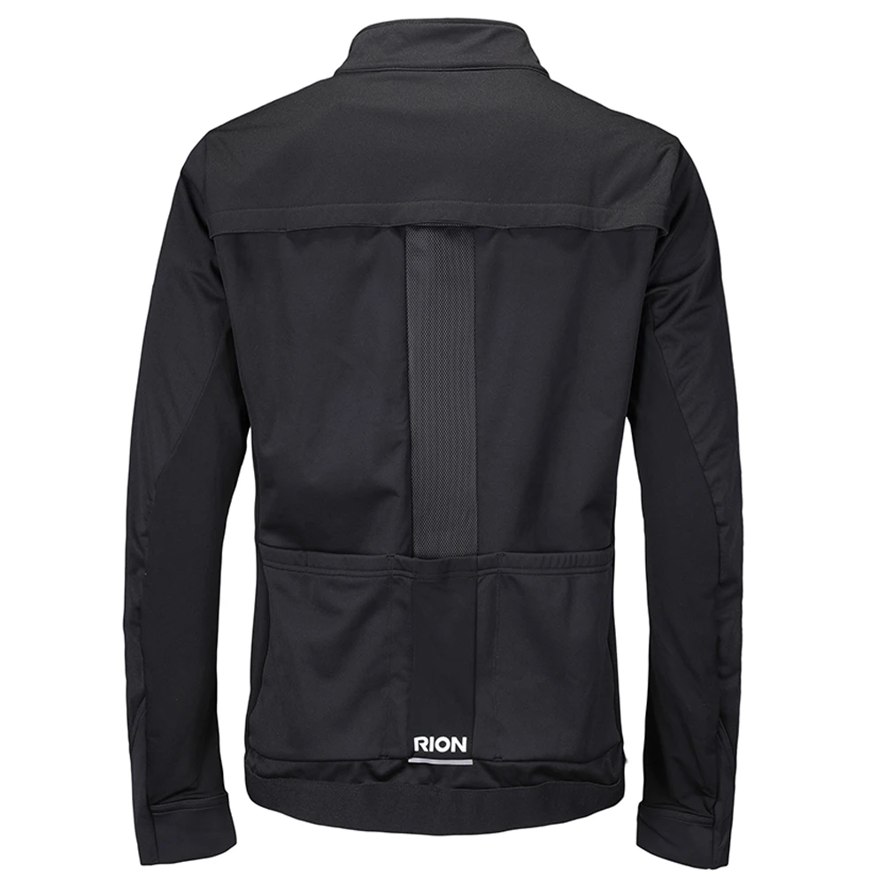 RION Windbreaker Thermal Cycling Jacket Man Winter Bicycle Clothing Windshield MTB Reflective Bike Jackets for Men Maillot cycling jacket cycling clothes reflective jacket