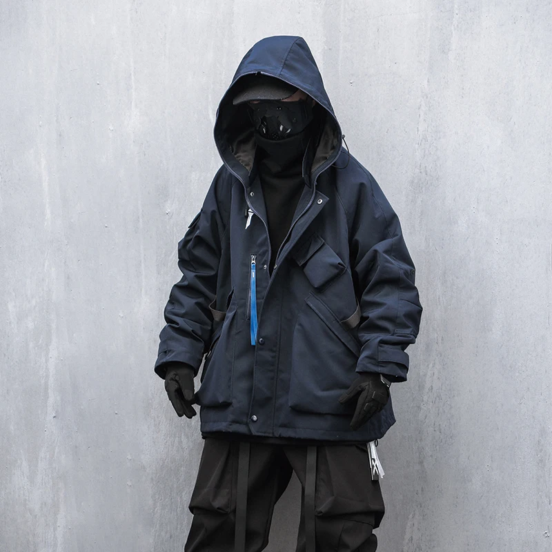 11 BYBB'S DARK 2022 Techwear Jackets Tactical Hooded Windbreaker Streetwear Cargo Function Jacket Fashion Coats Outwear WB590 2