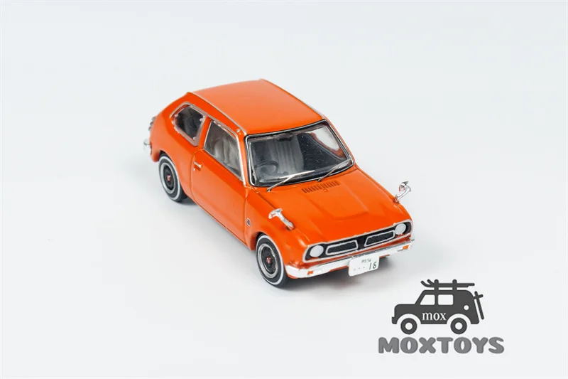 Tarmac Works 1:64 Civic (SB1) Orange Diecast Model Car 2