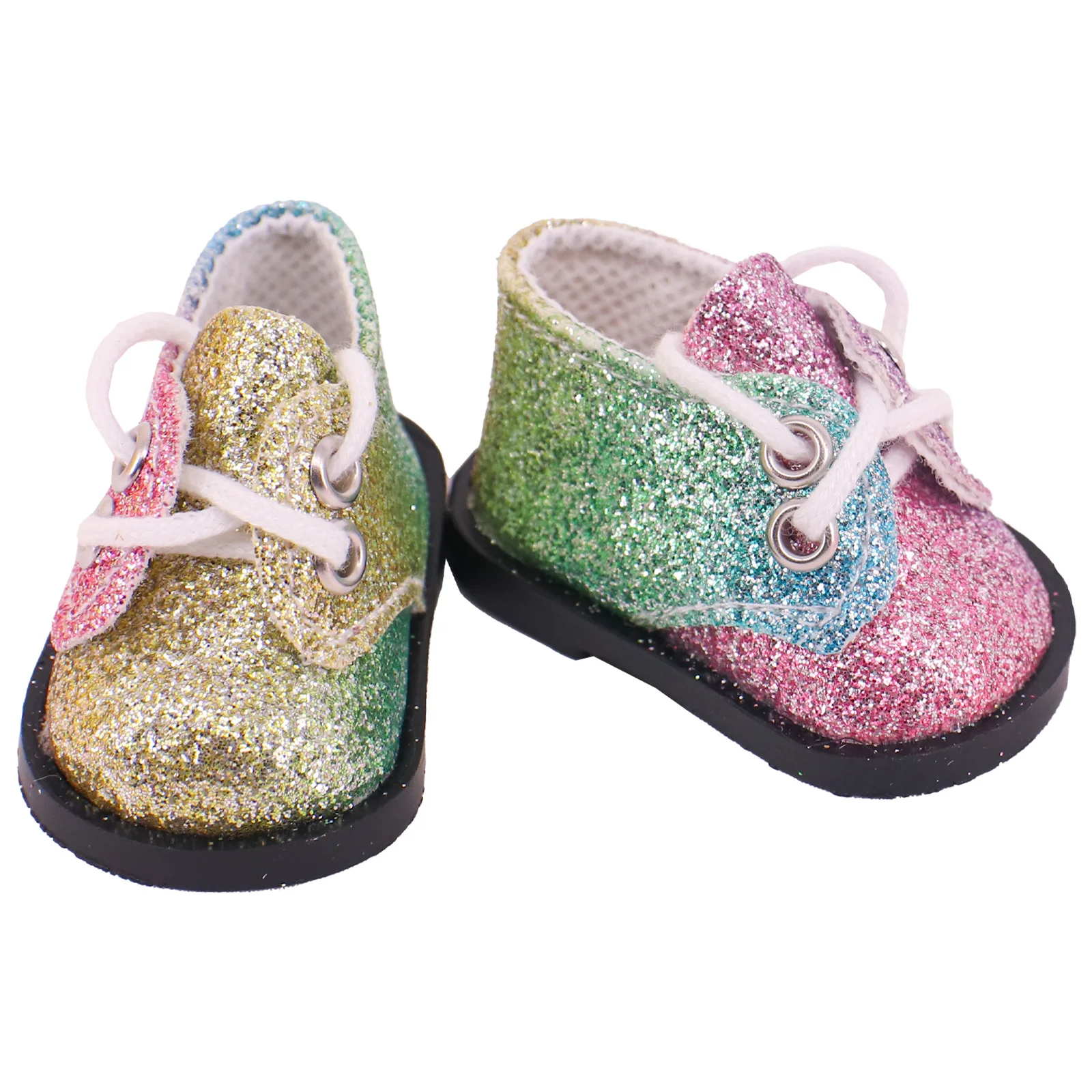 5 cm Schuhe für Paola Reina 14,5 Zoll Wellie Wishers Puppenkleidung Zubehör 34-36 cm Nancy 1/6 BJD, Spielzeug für Mädchen, Geburtstagsgeschenk – Detail 2