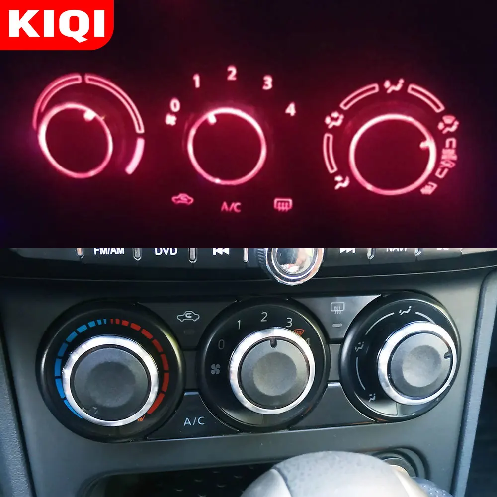 KIQI Car Air Knob Fit For Honda City 2008 2009 2010 2011 2012 2013