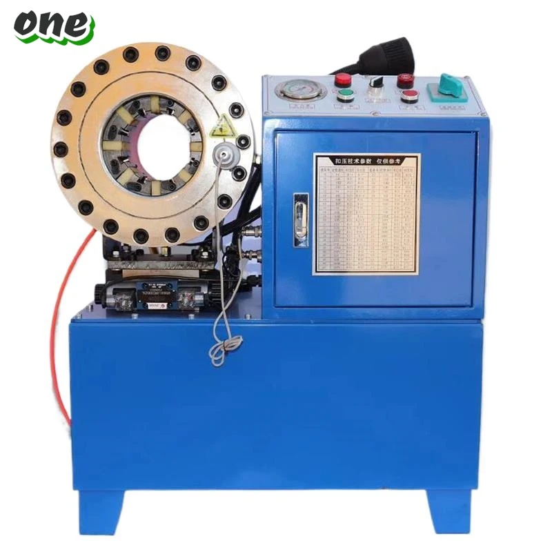 12 Core Patent Fast Change 10 Free Dies Make Hose Press Hydraulic Hose Pipe Crimper Aircon Hose Crimping Machine 3