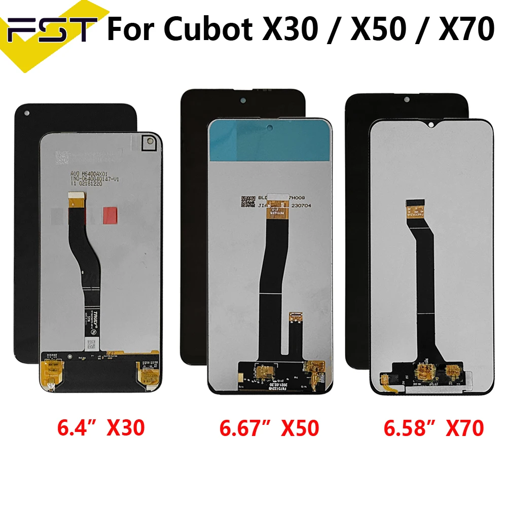 

Новый оригинальный дисплей для Cubot X30 X50, ЖК-дисплей + фото, замена для Cubot X70, ремонт жк-экрана