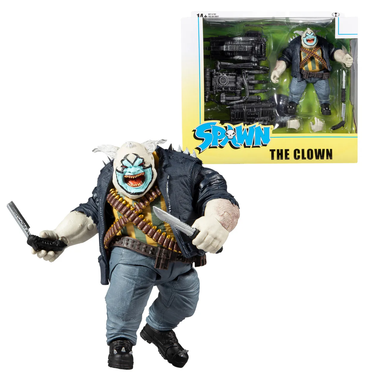 McFarlane Toys Spawn The Clown e Overtkill - Action Figures