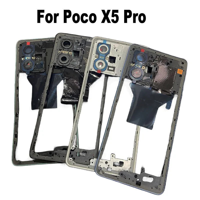 

For Xiaomi Poco X5 Pro 5G Middle Frame LCD Front Frame Housing Bezel Plate Replacement