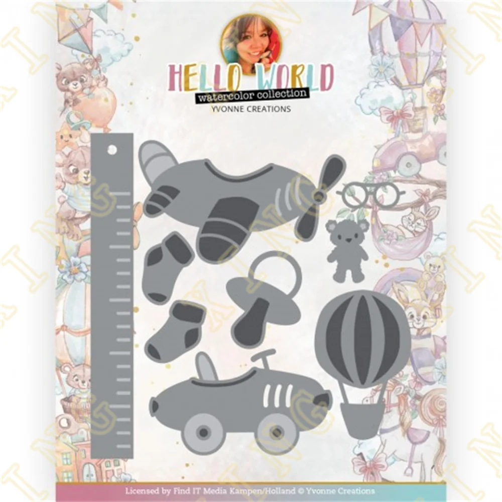 

Baby Toys Metal Cutting Die Scrapbook Embossed Paper Card Album Craft Template Cut Die Stencils New for 2023 Arrival