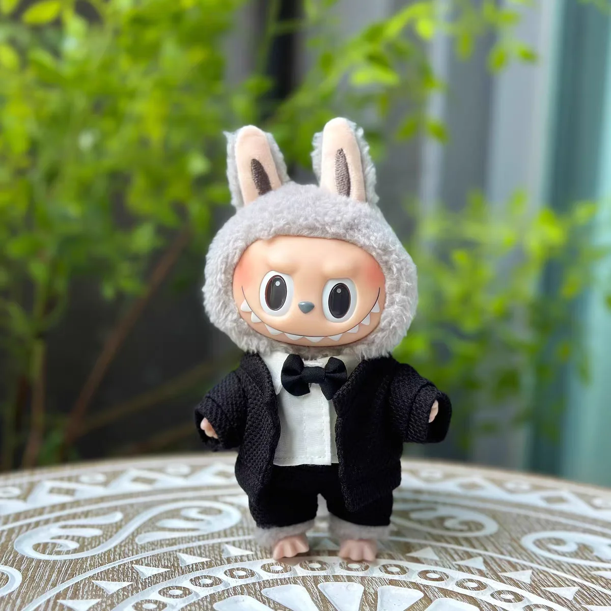 스팟 수제 귀여운 미니 인형 의류 액세서리, 인형에 적합한 면 인형, 포함되지 않음, 17 cm