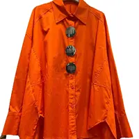 Chemisiers et chemises de luxe pour femmes, collection printemps-été 2026 – Haut décontracté oversize en coton pour femme 6