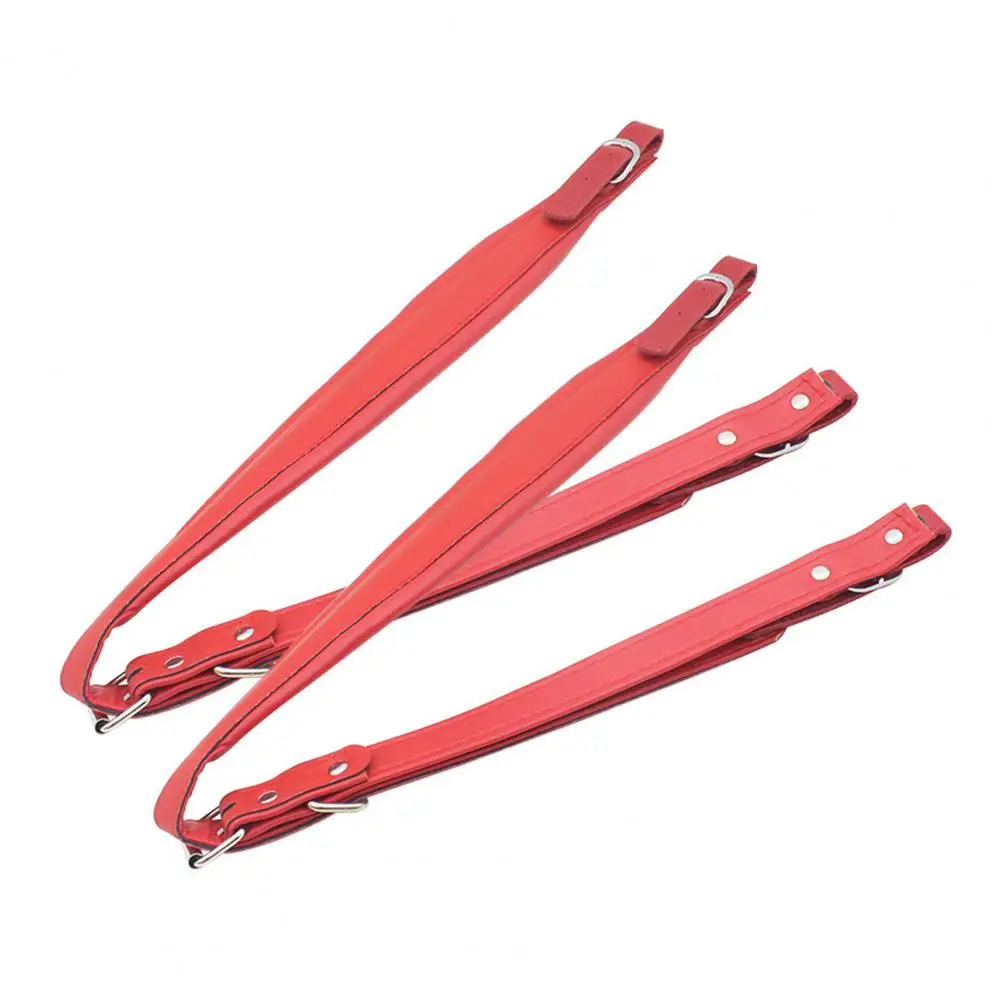 Accordion Shoulder Strap 1 Pair Adjustable Comfortable Faux Leather High Strength 60-120 Bass