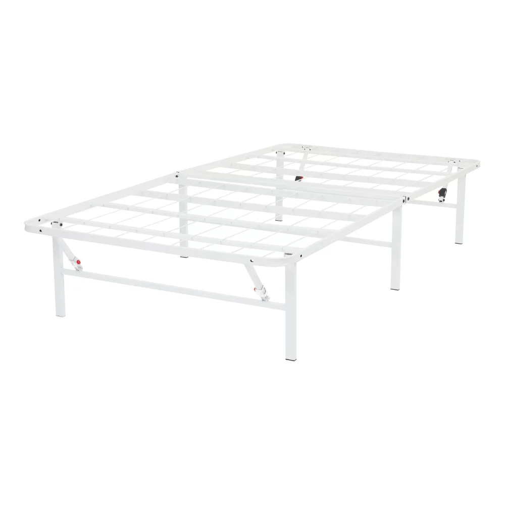 Mainstays 14 inch high 2024 profile foldable steel bed frame