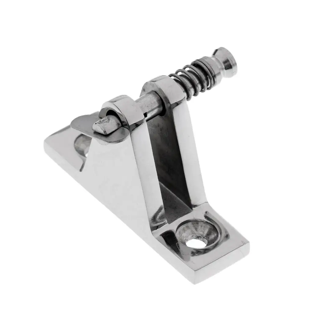 

DECK HINGE Mount Bimini New 316 grade StainlessSteel Fitting Hardware