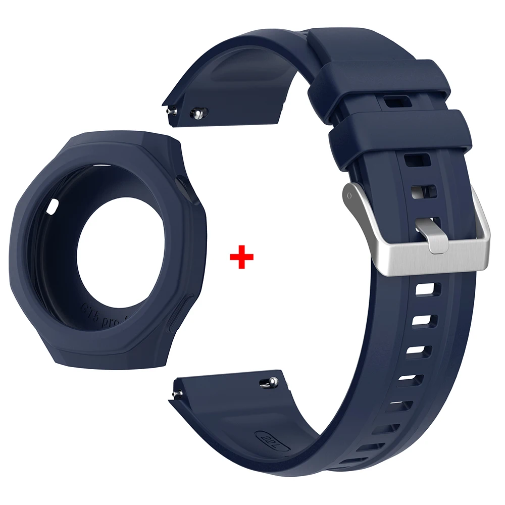 Silicone Replacement Strap and Protective Case Shell