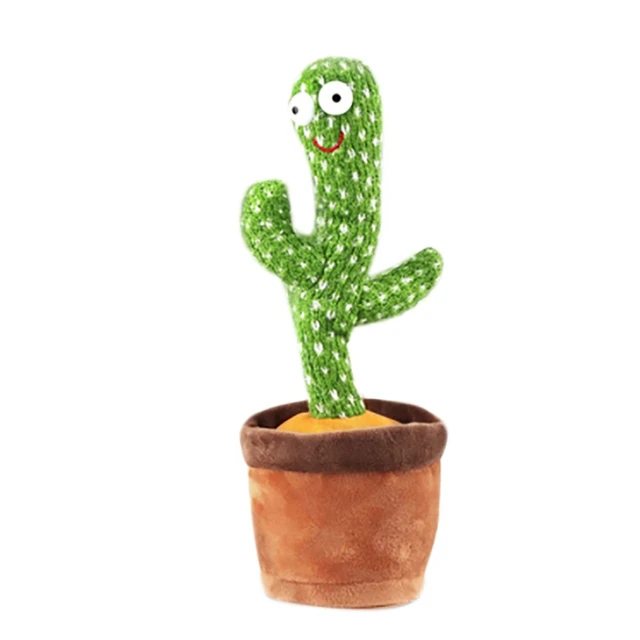 Cactus dansant, jouet cactus parlant, jouet bébé cactus, cactus imitant le  jouet répète ce que vous dites, jouet de cactus dansant électronique avec  éclairage, chanter