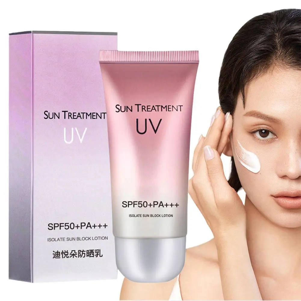 

60g Body Sunscreen SPF 50+ Whitening Face Sunscreen Light And Thin Refreshing Sunscreen Moisturize Skin Care Protecting Cream