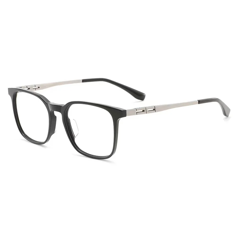 

52mm Retro Square Business Glasses Men TR90 Blue Light Optical Eyeglasses 99124