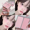 Two-tone Blush Powder Palette Natural Matte Brighten Skin Blusher Milk Peach Pink Purple Apricot Rubor Rouge Korean Dupes Makeup 1
