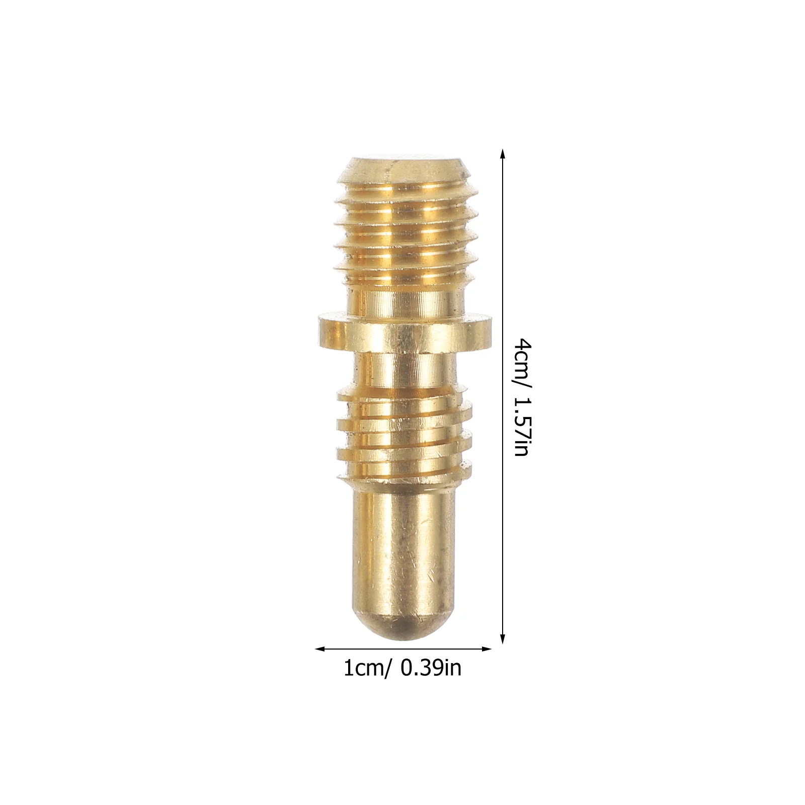 2 Sets Billiard Cue Screws Pool Extension Joint Accessories Washer Heavy Duty Copper Repairing Tip 5