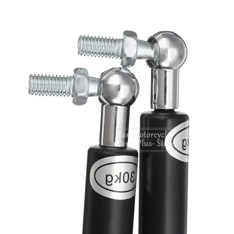 2pcs 800N 자동차 스트럿츠 전면 보닛 후드 후면 트렁크 테일 게이트 부츠 충격 리프트 지원 바 가스 스프링 버스 RV 30/35/40/45/50/55/60cm