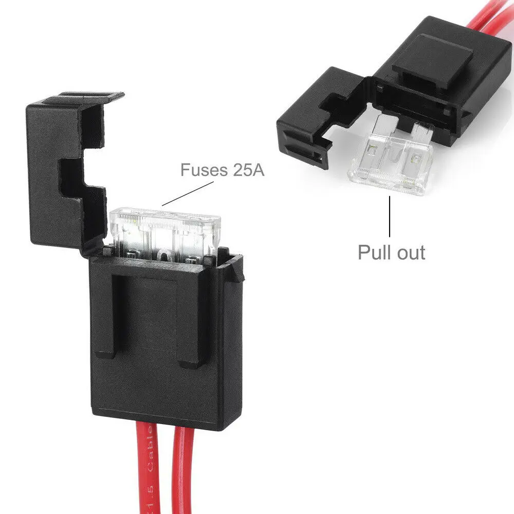 12V 24V Female Car Cigarette Lighter Socket to Battery Alligator Crocodile Clips Connector 2FT Car Battery Clamp-on Charge Cable