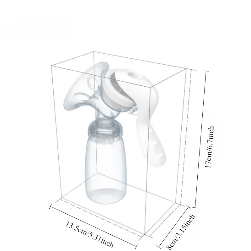 Breast Pump Manual Postpartum Breast Pump Painless and High Suction Milking Machine For Pregnant and Postpartum Women Portable breast pump