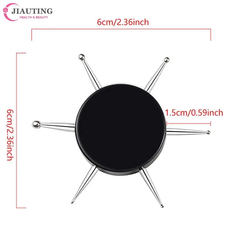6Head Nail Art Dotting Tools Disc Nail Drill Point Tools Dot Painting Point Drill Pen Circular Dotting Tool 1pc nail art tools,nail art pen