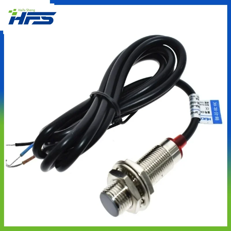 

NJK-5002C Hall Effect Sensor Proximity Switch NPN 3-Wires Normally Open + Magne Detection object : Metal