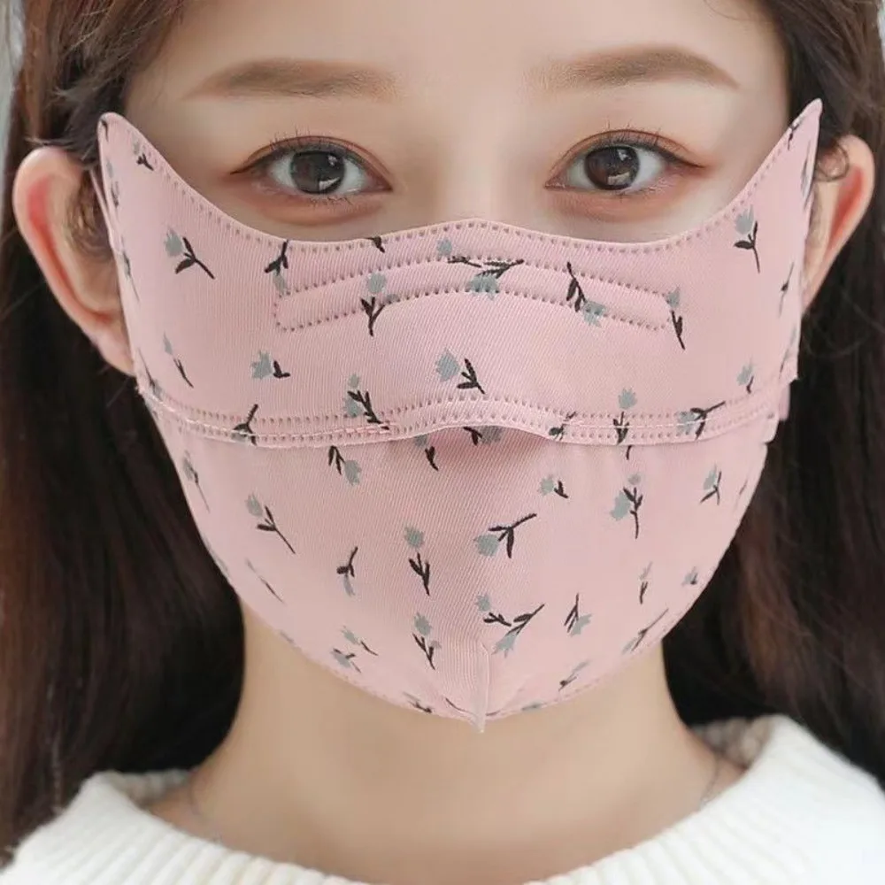 Breathable Windproof Winter Face Veil Scarf for Outdoor Sports and Neck Protection
