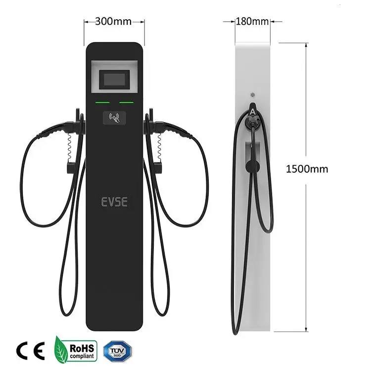 

EV Car Share Charging Pile with Build in payment system 60kw DC EV Charger Type 2 Fast Charging EV Charging Stations