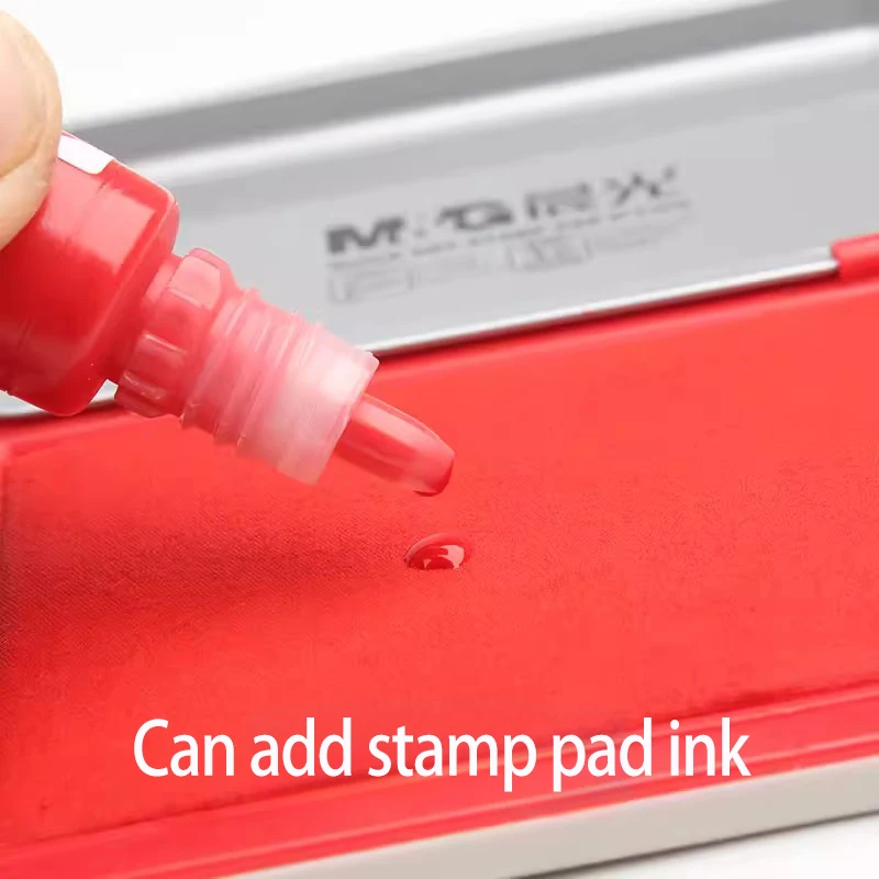 Good quality ink pad stamp pad ink table Red seal Financial office