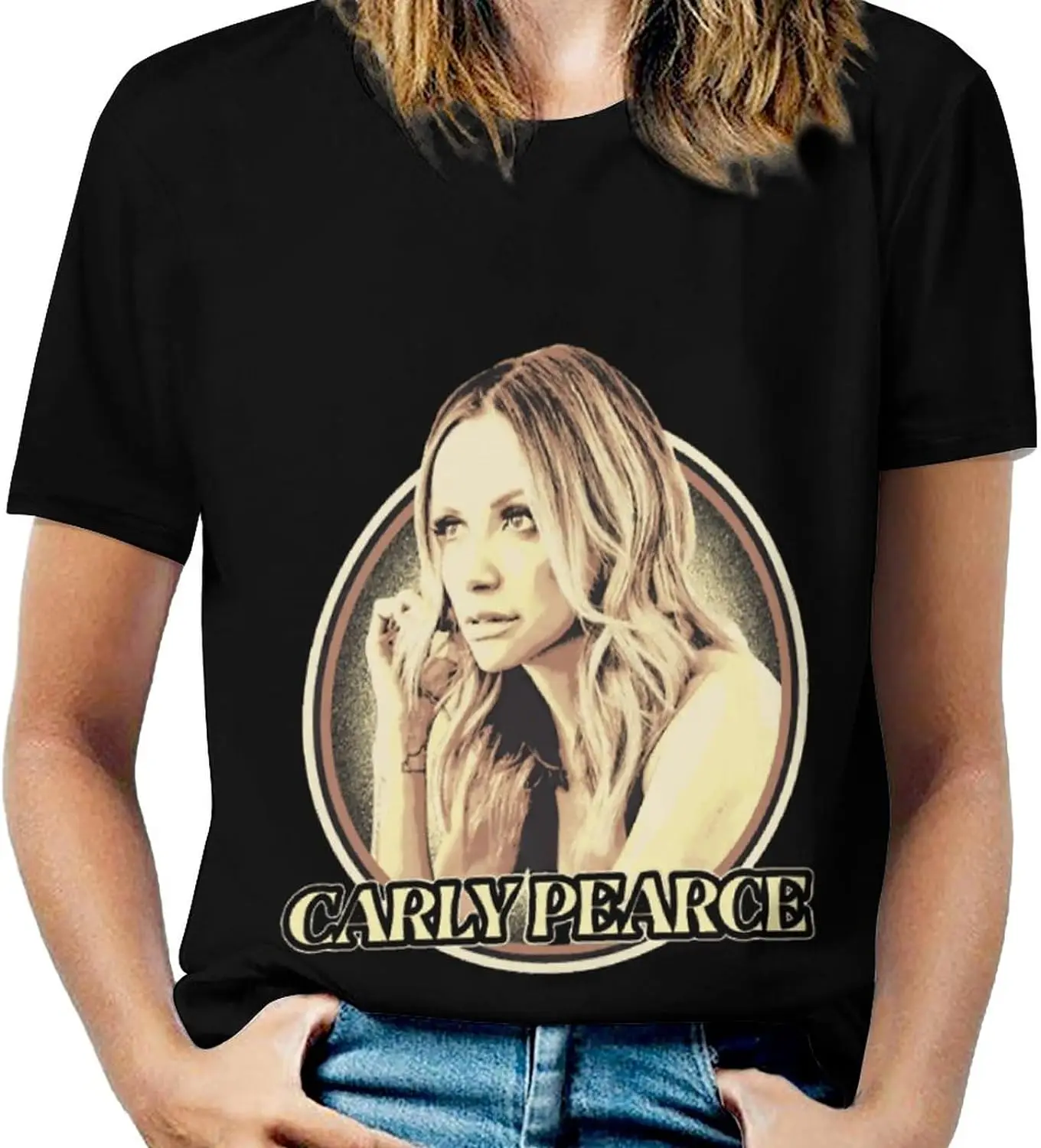 

Женская Винтажная футболка с графическим принтом, повседневные летние топы